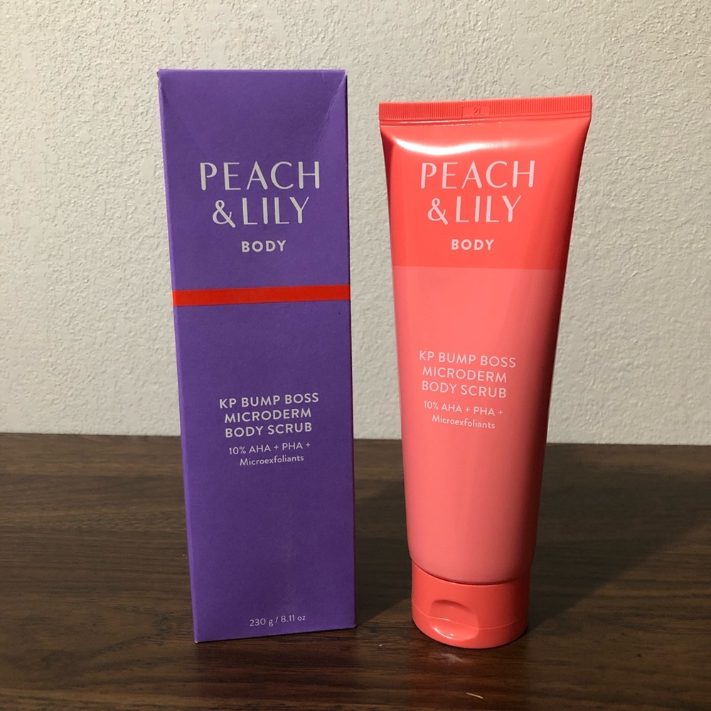 PEACH & LILY KP Bump Boss Microderm Body Scrub 8.11oz